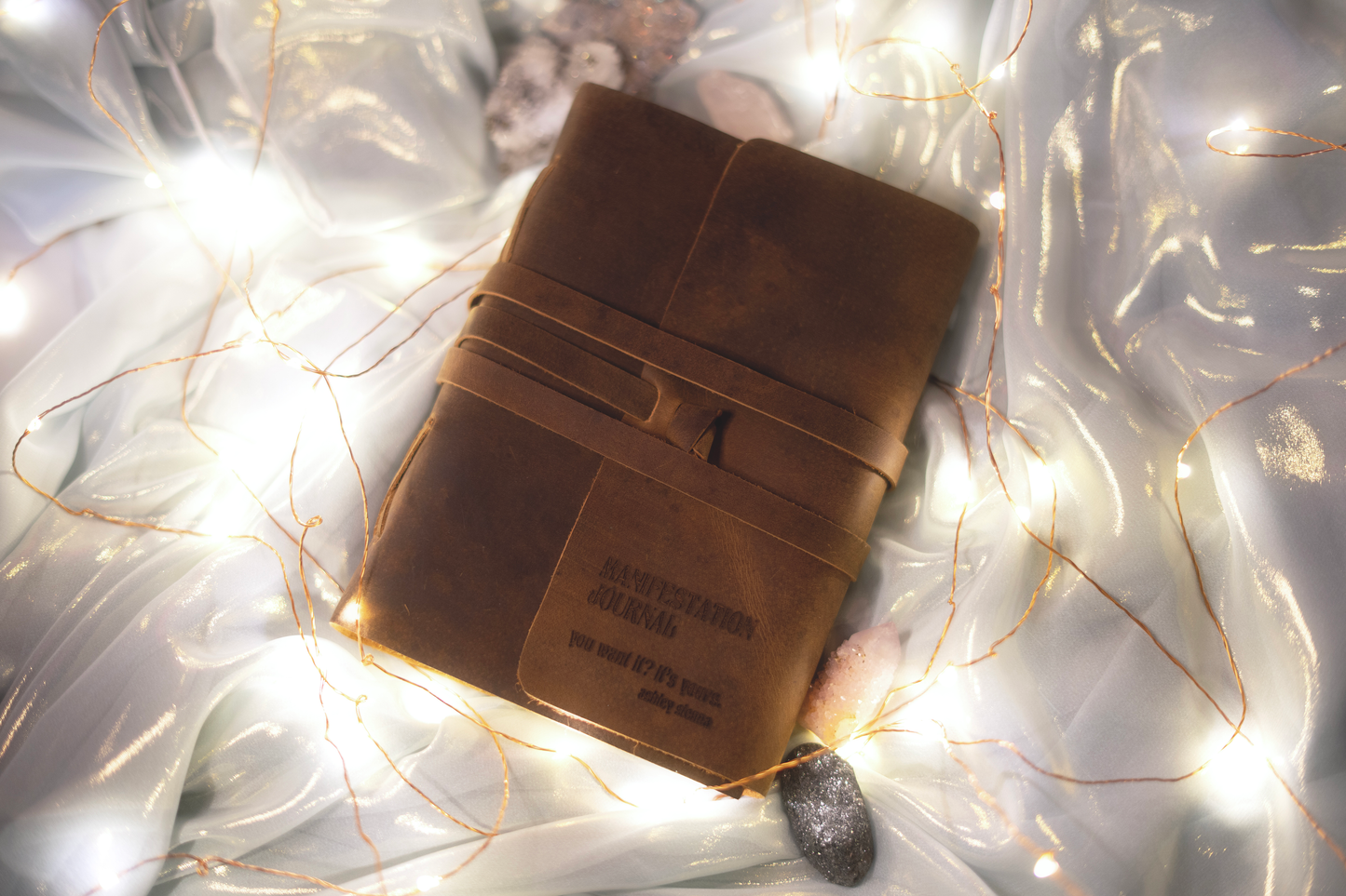 leather manifestation journal