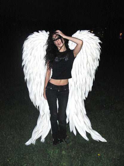 rhinestone angel baby tee
