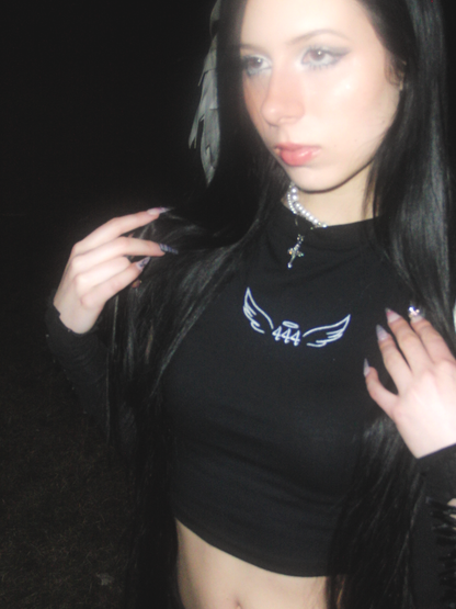 444 baby tee
