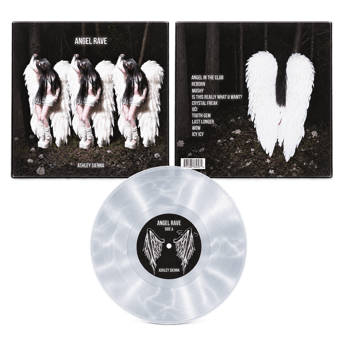 angel rave signed vinyl