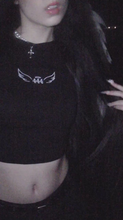 444 baby tee